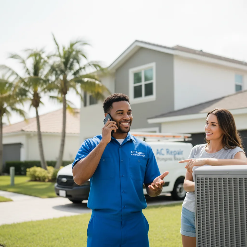AC Repair Pompano Beach customer support in Elkhart Lake